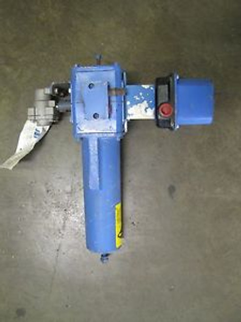 PBM PS-22 AIR PNEUMATIC PISTON DRIVEN ACTUATOR 125 PSI W/ 3-WAY 3/4 NPT VALVE