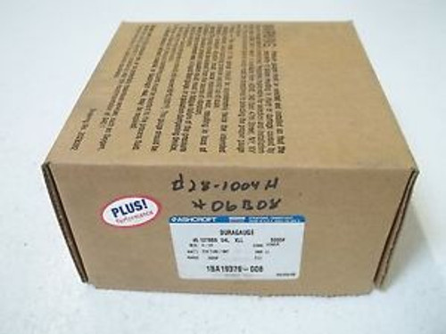 ASHCROFT 451279SS04LXLL 5000# DURAGAUGE NEW IN A BOX