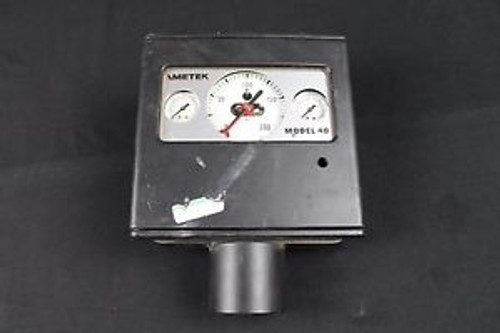 NOS AMETEK 11BB1201-3150AGBL PRESSURE CONTROLLER 0-200 PSI PHOS. BRZ.