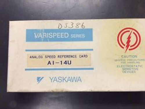 Yaskawa Analog Speed Reference Card AI-14U