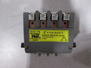 Harnischfeger Magnetic Contactor PN: 479U190-D11