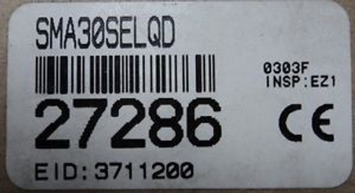 BANNER SWITCH SENSOR EMITTER    SMA30SELQD   27286