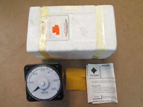 NEW Yokogawa 103-021-SJSJ Voltmeter Range 0-150VAC Scale 0-600VAC AB-40