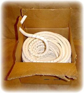 Spiral Wrap (Spirap), Tubing, Â½Â”, 50Â’, White  (New)