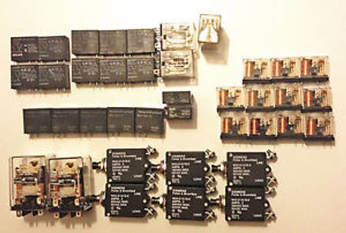 ASSORTED RELAYS/SWITCHES