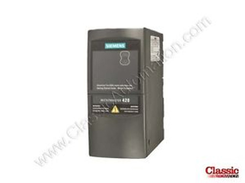 SIEMENS MICROMASTER 420 0.37kW AC DRIVE 6se6420-2uc13-7aa1