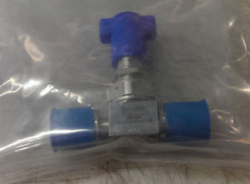 3 - SWAGELOK MNL VALVE, 1/4 TURN, F/F VCR