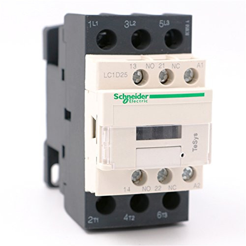 143407 In Box, Schneider Electric Lc1D25 Contactor, 40A, 3Ph, Coil: 240Vac
