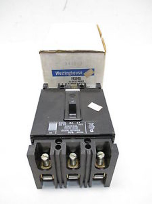 NEW WESTINGHOUSE FB3040L 3P 40A AMP 600V-AC MOLDED CASE CIRCUIT BREAKER D414949