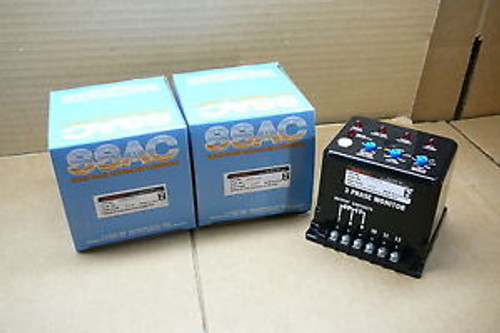 QVM611A SSAC ABB Asea Brown Boveri New In Box 3 Three Phase Line Monitor Relay