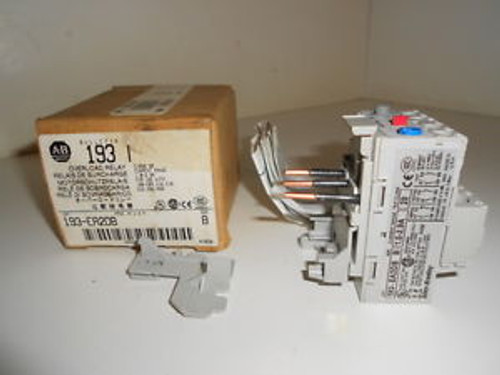 NOS ALLEN-BRADLEY OVERLOAD RELAY 193-EA2DB 193EA2DB SERIES B