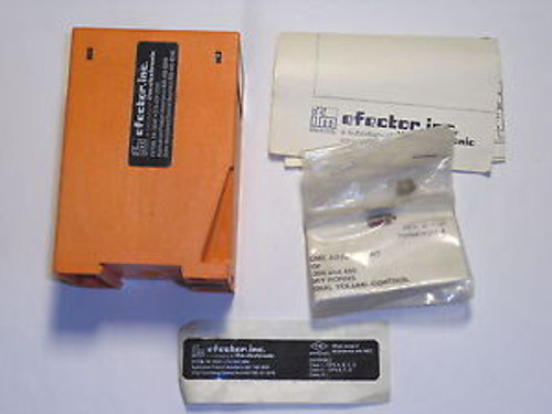 IFM EFECTOR N600 DN0212 SWITCHING AMPLIFIER POWER SUPPLY 110VAC IN 24VDC OUT NNB