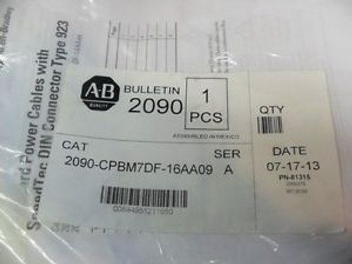 ALLEN-BRADLEY 2090-CPBM7DF-16AA09  Sealed Bag 2090CPBM7DF16AA09  SER A