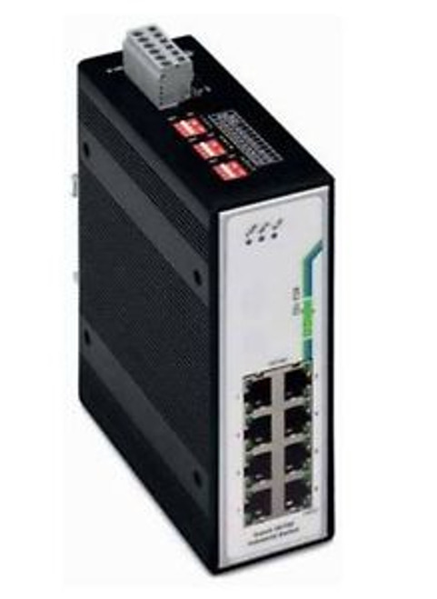 WAGO, Industrial-Switch 8 Ports 100Base-TX., 852-102