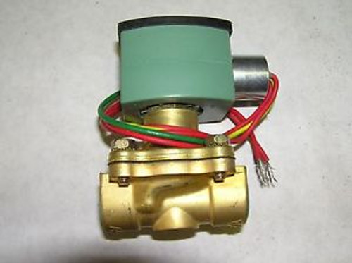 T 991781 Solenoid Valve, 2/2,1/2 In, NO, 120V, Brass Red Hat 3UK87 8210G34