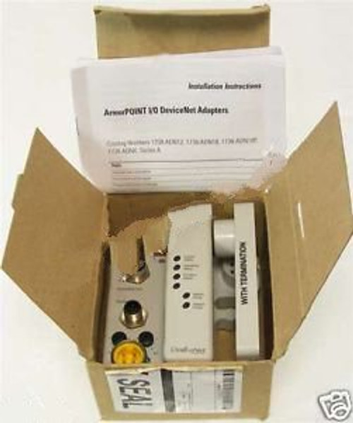 New Allen Bradley 1738-ADN12 /A ArmorPoint DeviceNet Comm Adapter