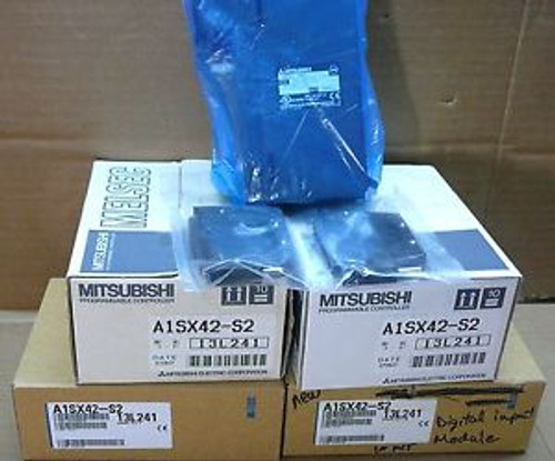 A1SX42-S2 Mitsubishi PLC New In Box 64 Pt DC Input A1SX42S2