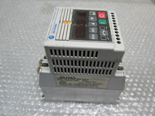 Allen Bradley 160-BA01NSF1P1 Variable Frequency Drive Ser B .37kW/0.5HP Tested