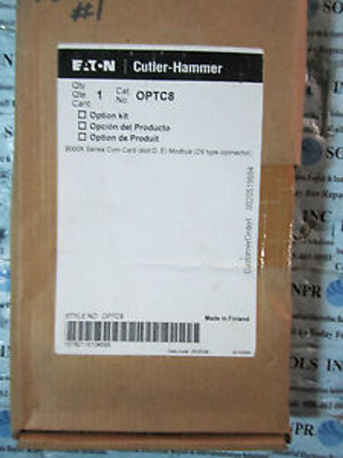 EATON Cutler Hammer OPTC8 9000X Series Com Card Modbus D9 typeBrand New In Box