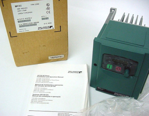 Reliance Sp120 S12-403P8Lu 2Hp 380-480 Volts Ac Drive (Nib)