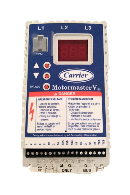 Carrier Motormaster V Control Ac Drive Inverter 2Hp 1.5Kw Hr46Tn002