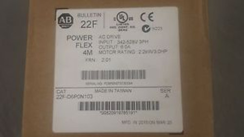 Allen Bradley Power Flex 4M  22F-D6PON103