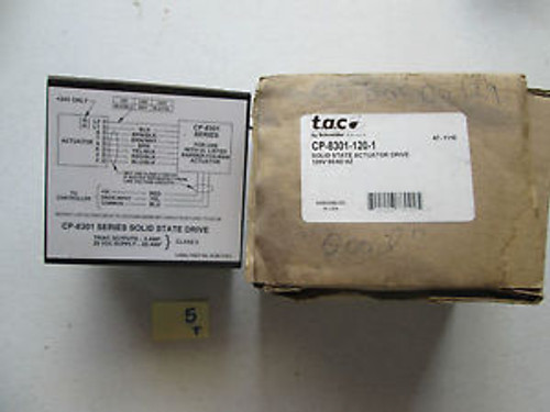 NEW IN BOX T.A.C CP-8301-120-1 SOLID STATE ACTUATOR DRIVE 120V 50/60 HZ 115-1