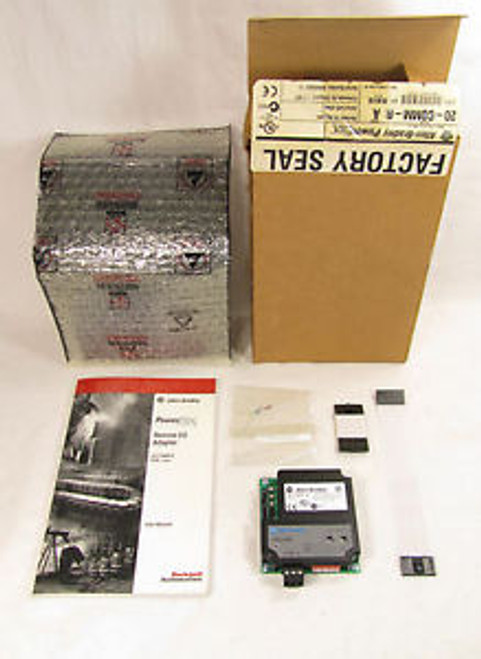 Allen Bradley, PowerFlex 70, 700, 750, Remote I/O, 20-COMM-R, New in Box, New