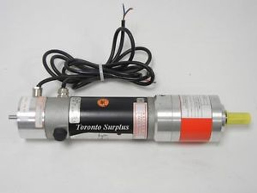 PARKER / MATTKE RX130HR1000 DC SERVO MOTOR W/ BRAKE BREMSE BR04R GEAR PD065 4:1