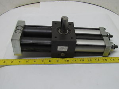 PHD R13R4180-A-D-M-T Air/Oil Tandem Rotary Actuator 1-3/8Bore 180Deg 7/8Shaft