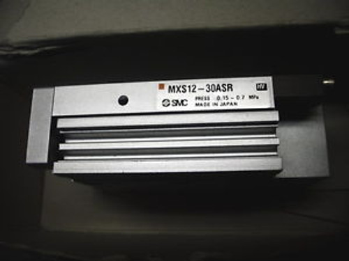 SMC MXS12-30ASR SLIDE TABLE PNEUMATIC CYLINDER 12MM BORE 100MM STROKE NEW