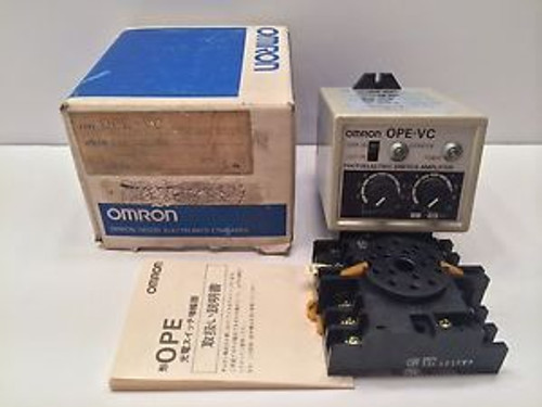 NEW OMRON PHOTOELECTRIC SWITCH AMPLIFIER OPE-VC OPEVC OPE-VC-AC100/200