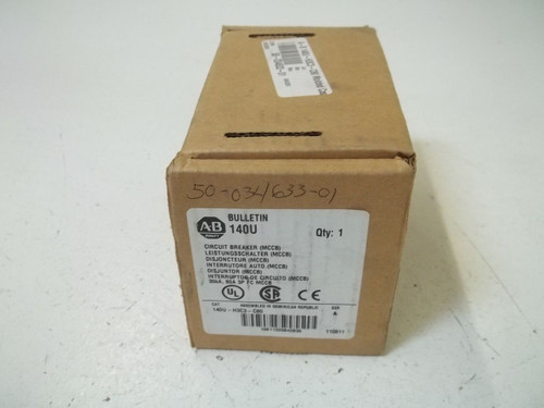 ALLEN BRADLEY 140U-H3C3-C80 SER.A CIRCUIT BREAKER NEW IN A BOX