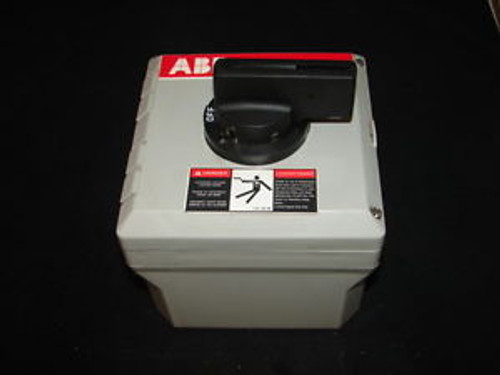 ABB NF40P-4P02A ENCLOSED INDUSTRIAL ON/OFF SWITCH NNB