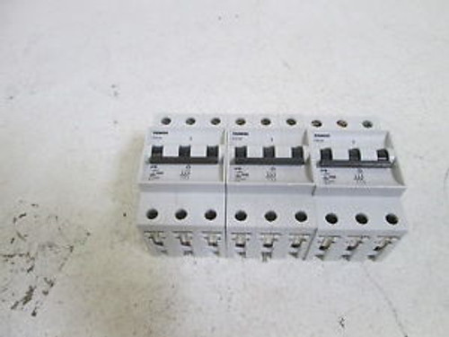 3 SIEMENS CIRCUIT BREAKER 400V 5SX23-D16 NEW OUT OF BOX