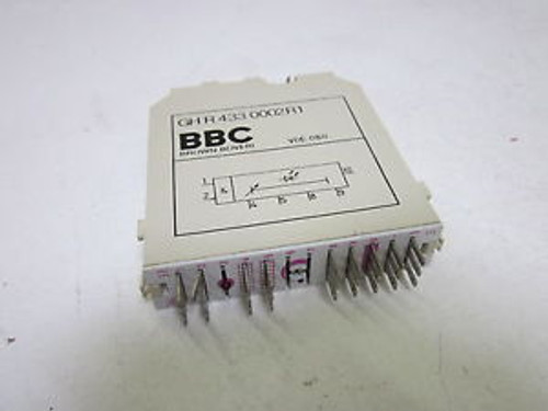 BBC GH R 433 0002R1 NEW OUT OF A BOX
