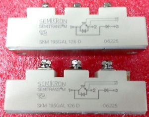 1 Pcs SKM195GAL126D  SEMIKRON IGBT MODULE