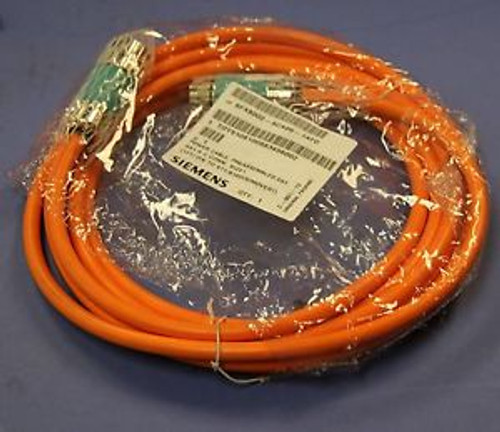 Old Stock Siemens 6FX8002-5CA05-1AF0 5 Meter Power Cable, Preassembled Ext.