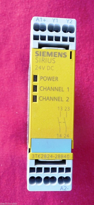 Siemens Sirius 3Tk2824-2Bb40 3Zx1012-Otk28-1Ca1 Safety Relay