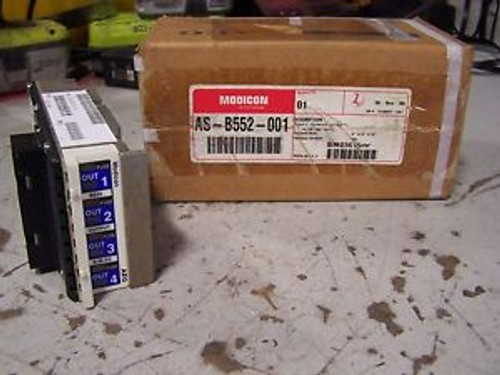 NEW MODICON AS-B552-001 OUTPUT MODULE 10-48 VDC