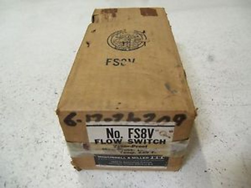 MCDONNELL & MILLER FS8V FLOW SWITCH NEW IN BOX