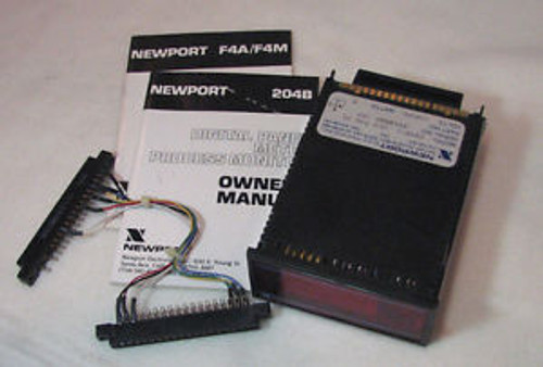 NEWPORT DIGITAL PANEL METER PROCESS MONITOR 204B-1  CC3   F4A OI