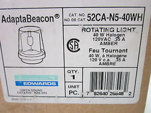 EDWARDS 52CA-N5-40WH NEW IN A BOX