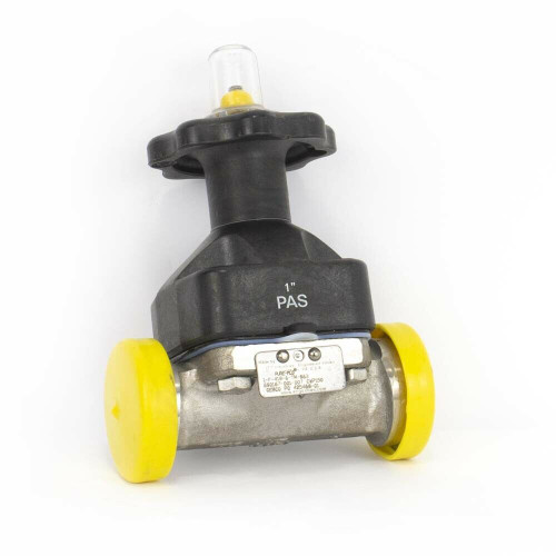 Itt 1" 316L Ss Sanitary Asceptic Diaphragm Valve Tri Clamp Connections