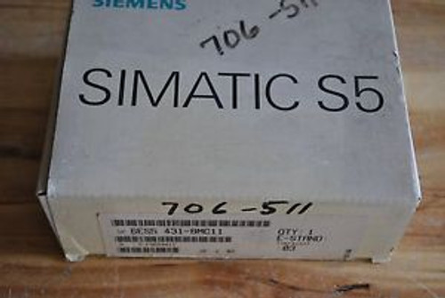 SIEMENS SIMATIC S5 6ES5431-8MC11 DIGITAL INPUT New 6ES54318MC11