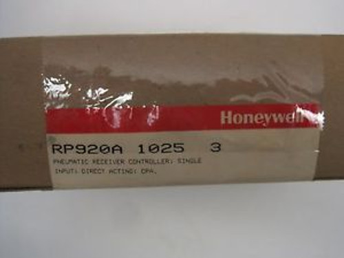 NEW HONEYWELL RP920A-1025 PNEUMATIC RECEIVER CONTROLLER RP920A1025