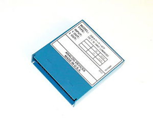 NEW ANALOG DEVICES  LINEARIZED TC INPUT MODULE 3B47-T70