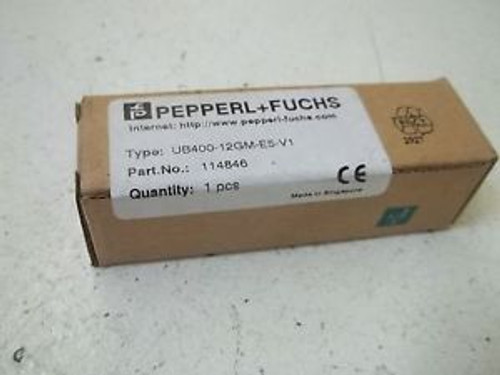 PEPPERL + FUCHS UB400-12GM-E5-V1 ULTRASONIC NEW IN A BOX