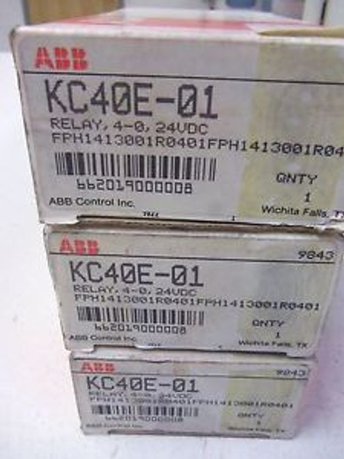 3 ABB KC40E-01 NEW IN BOX