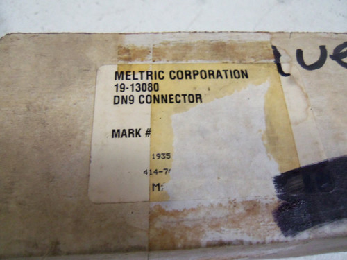 MELTRIC CORPORATION 19-13080 CONNECTOR NEW IN BOX